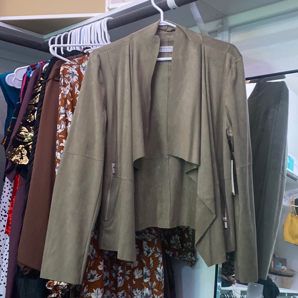 Suede jacket brand new
